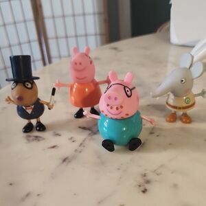 Vintage | Peppa Pig Figurines Magical Pedro & Others Lot of 4
